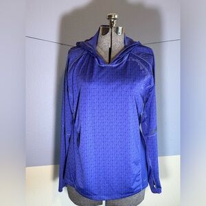 Women’s REI light hoodie XL. PURPLE long sleeve. Reflectors. Like NEW $12